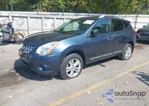 2013 Nissan Rogue Sv из США, поврежденный, VIN JN8AS5MV2DW666463